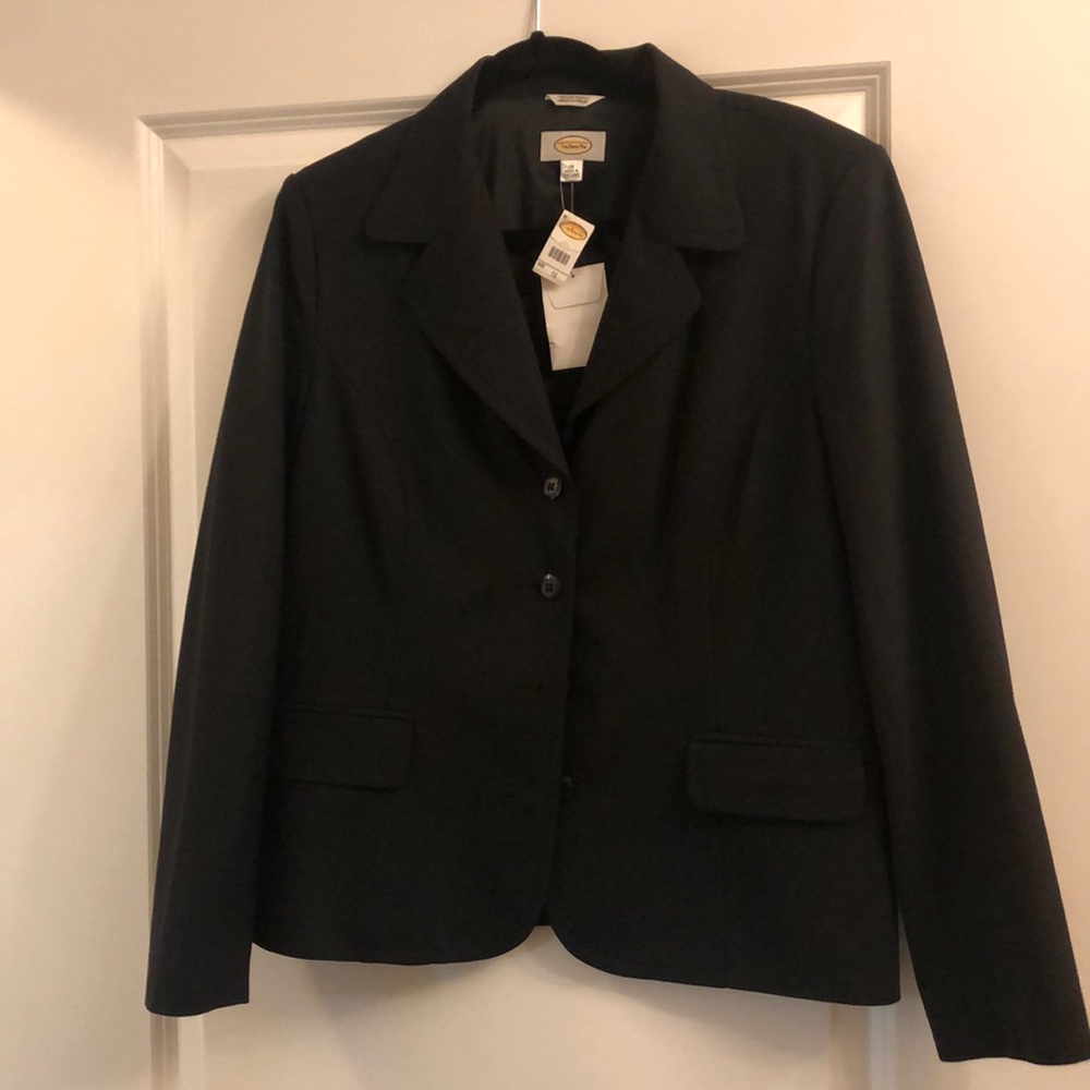 Talbots black blazer